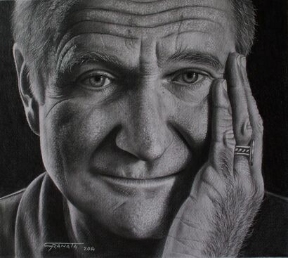 Robin - a Paint Artowrk by Pierluigi Granata